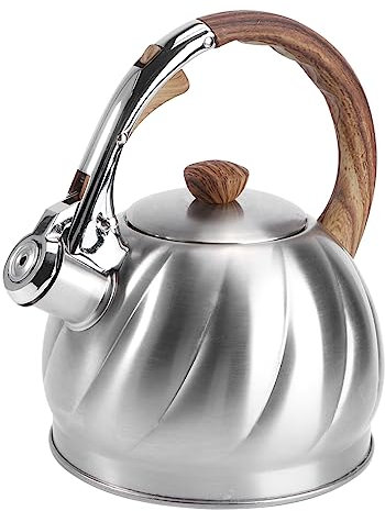 Tetera de acero inoxidable Infusor de té Olla Ensalada Aceite Dispensador de vinagre Botella Calentador Tetera Hervidor de agua Estufa Mini teteras Calentador de leche Cocina Tetera pequeña con asa