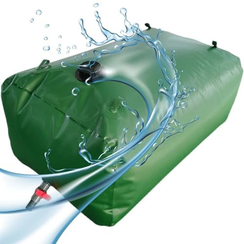 YSUEFIJO Wasserspeicherblase, Faltbarer Wasserblasentank, Notfall-Wasserspeicherbehälter, Blasentank für Trockenresistenz, Weicher Wasserbeutel, für Trockenheit, Brandschutz, Notfallwasser