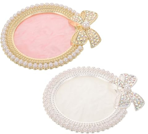Healeved 2piezas Paleta De Decoración De Uñas Paletas De Resina Para Mezclar Esmaltes Bandeja De Exhibición Para Uñas Para Manicura Profesional Salón
