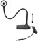 USB Dokumentkamera für Lehrer 2K 5MP Autofokus Bild Umkehren USB Webcam Visualizer mit 3 Ebene LED-Licht für Fernarbeit