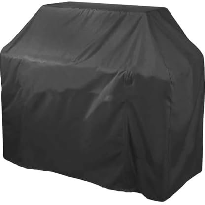 Copertura per barbecue in tessuto Oxford impermeabile resistente per barbecue all'aperto, 100 x 60 x 150 cm, copertura protettiva da giardino per barbecue in carbonio, copertura durevole e resistente