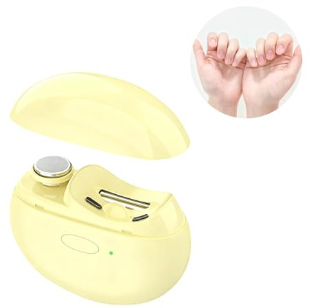 Cordless Nails Care Device Double Purpose Trimmer And Buffer Auto Polishing Function For All Ages Cordless Nail Buffer