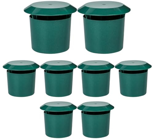 EUBEISAQI Trappola per Lumache da Acquario,11.3x9.5cm Gabbia di Controllo,Soluzione Trappola per Lumache - per Utilizzo in Ambienti Interni Ed Esterni, Giardino, Casa, E Piante