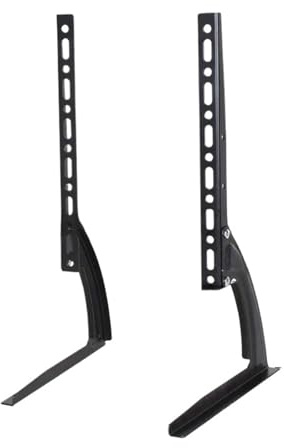 Adjustable Universal TV Stand Legs for LCD/LED/OLED/Plasma TVs Tabletop Pedestal Riser for Flat & Curved Screens Sturdy Base for Home Entertainment