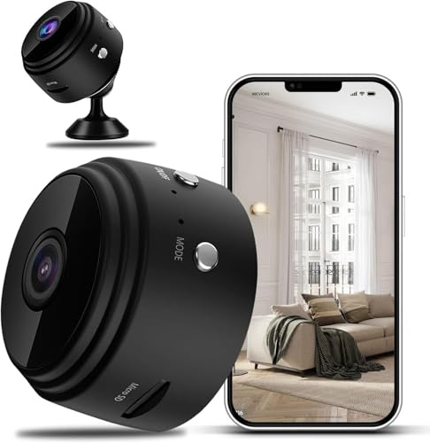 OALYGEI Spy Focus Kamera Aussen –2026 Neues Magnetic Security Camera, 1080P HD, Nachtsicht, 120° Weitwinkel, WLAN, App, für Innen & Außen