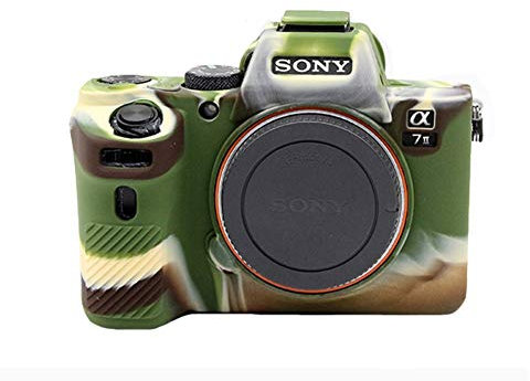 kinokoo Camera Case Silicone Case Compatible for SONY A7 II/ILCE-7M2/A7M2/α7 II (camouflage)