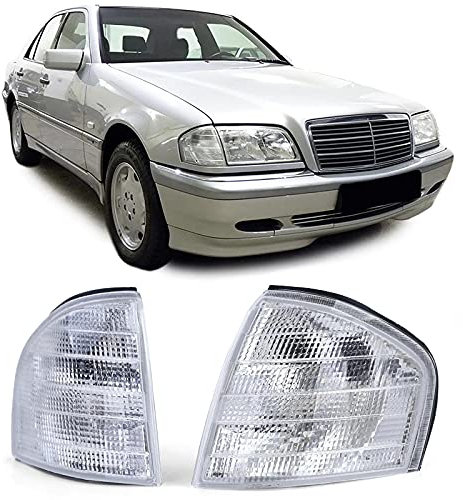 Tenzo-R Blinker weiß Paar für Mercedes C Klasse W202 Limousine S202 Kombi 93-01