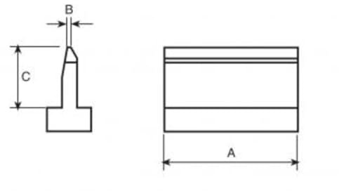 Weller T0054446789N Lötspitze für PAD-Reinigung, Breite 35mm