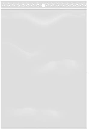 Lot de 1000 Sachets à Fermeture Zip Refermable Transparent - pour Produit Alimentaire, Bijoux, Accessoires...- Format 12 x 18 cm