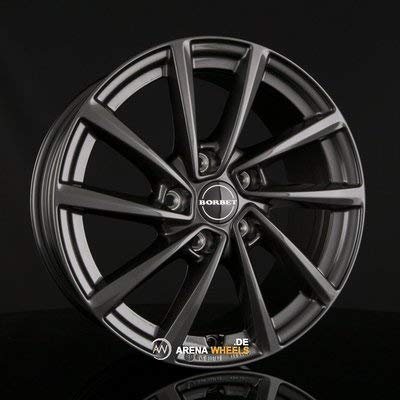 BORBET V 7J x 17 Zoll ET 54 LK 5x112 Alufelge Felge KBA NEU