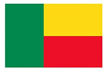 Stormflag Benin Flagge(90cmx150cm) Polyester Pongee 90g mit genäht.