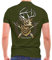 Spaß Kostet Herren Poloshirt Polohemd Jäger Hirsch Wappen Waidmannsheil (mit Rückendruck) Größe S - 5XL