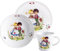 KAHLA 32D200A50852C Kids Kinderset 3tlg. Hänsel und Gretel | 3 teiliges Kinder Set mit Hänsel und Gretel Dekor aus Porzellan