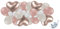 1 DIY Ballongirlande in shiny rose gold 60 tlg. - ergeben ca. 2,40 m