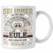 Trendation - Eulen Tasse Geschenk Eule Liebhaber Sei immer Du Selbst Spruch (Weiß)