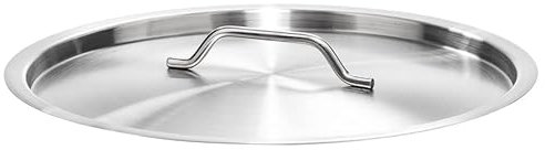 Forgast Couvercle en acier inoxydable avec poignée - Diamètre : 18 cm - Couvercle universel - Pour casserole - Passe au lave-vaisselle