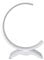Lampada da tavolo moderna a led abat jour da comodino a forma di mezzaluna 9 watt (Luce naturale 4000K)