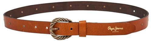 Pepe Jeans Damen Gürtel Charlotte, Braun (Tan Brown), S