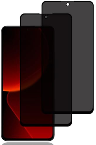 BCHKLAI Verre Trempé Anti-Espion pour Xiaomi 13T/Xiaomi 13T Pro [2 Pièces] | Protection D'écran Anti-Espion, Protecteur D'écran de Confidentialité, 9H Dureté, Anti-Rayures, Privacy Protecteur Écran
