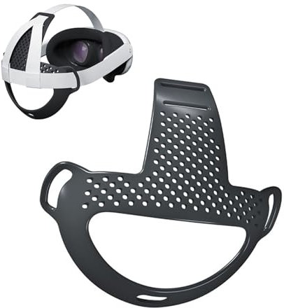 LICHIFIT TPU-Kopfkissen für Meta Quest 3 VR-Headset, Kopfgurt-Stützpolster, Ersatz, bequemes Hilfspolster, reduziert den Druck, Rückenmatte, Stirnband-Zubehör