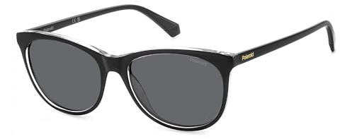 POLAROID Brille PLD 4161/S Größe 55-17 mm Schwarz Crystal polarisiert