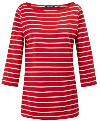 Regatta Women's Bayletta 3/4 Sleeve Top Red