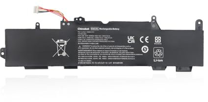 Chinoket SS03XL 933321-855 Batterie d'ordinateur Portable pour HP EliteBook 730 735 740 745 830 840 846 G5,EliteBook 735 745 830 840 G6,ZBook 14U G5 G6 HSN-I13C-4 932823-421 933321-852 932823-1C1