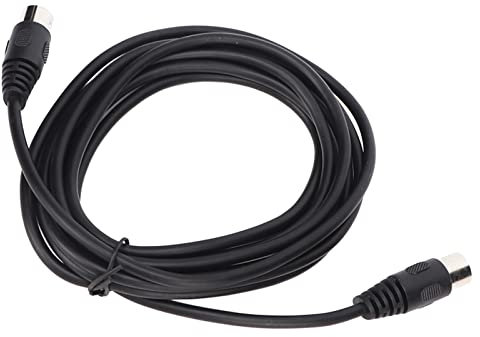 Yunir 6-poliges DIN-Kabel, Stecker auf Stecker, Tonsignalverbindung, DIN-Stecker, Konverter-Adapter, 6-poliges PVC-Audio-Verlängerungskabel, für Digitale Audiogeräte (/ 9,8Ft)