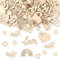Streudeko Hochzeit, 150 Stück Konfetti Hochzeit, Tischdeko Hochzeit Streudeko Holz Herz Konfetti Holzherzen Hochzeit Holzherzen Deko Herzen Deko Herz Deko Hochzeit Deko Hochzeitsdeko