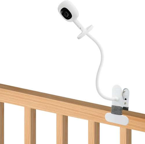 Flexible Babyphone-Halterung, 15,7 Zoll, kompatibel mit Nanit Pro Smart Babyphone, langer Schwanenhals-Arm, Kamerahalter-Ständer, 1/4-Zoll-Schraubbefestigung