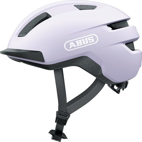 ABUS Fahrradhelm Purl-Y – geeignet für E-Bike und S-Pedelec – stylisher NTA-Schutzhelm für Erwachsene und Jugendliche – Lavendel (Light Lavender), Größe S
