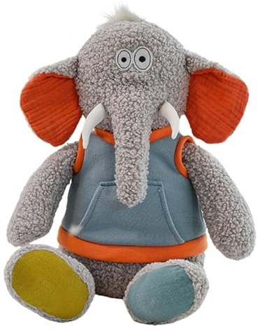 champracer Kuscheltier 40cm Wald Tiere Kuscheltier Stofftier Plüschtier Elefant Löwe Fuchs Kaninchen Plüschtier Geschenk für Mädchen, Jungen