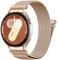 PIOWNN Metall Armband Kompatibel mit Samsung Galaxy Watch 7 6 5 4 Armband 44mm 40mm/Watch 6 Classic 47mm 43mm/Watch 5 Pro 45mm/Watch 4 Classic/FE, Ein-Klick-Verbindung Loop Magnetisches Band, Roségold