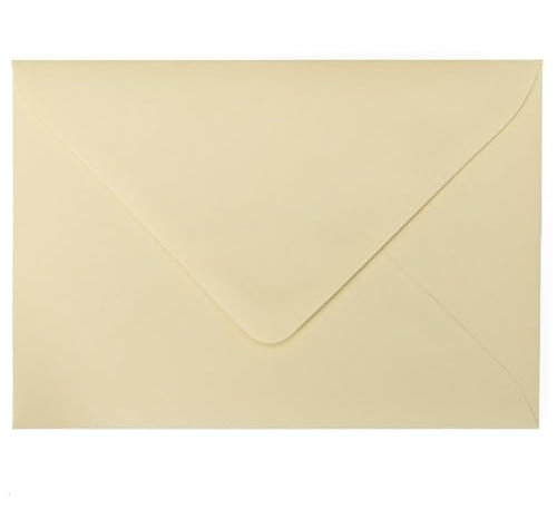 Kuvertwelt Briefumschläge DIN C6 (162x114mm) 1000 Stück Sandbraun Nassklebende Umschläge für Karten und Einladungen – Umschläge für Geschäftspost, Büro, Hochzeit und den privaten Gebrauch