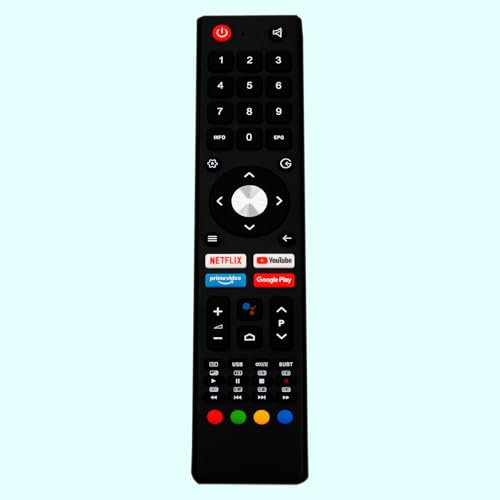 Telecomando di ricambio GCBLTV02ADBBT, fit for KOGAN CHIQ SABA SYINIX TV L32G7L L32H7C L40H7C U43H7C U50H7C U55H7C L40G7L L32G7L U65H7A ALED40RF9310STA KALED40RF9320STA KAQLED50XQ9610STA