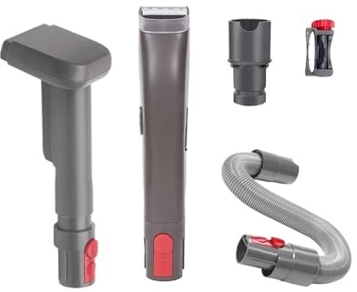FRJOKPVIM Kompatibel Mit Dyson, DC30 DC44 D58 V10 V11 V15 BM Elektrischer Haustier-Trimmer, Zubehör for Haustier-Katzen-Hunde-Tiere, Haarschneider-Rasierer-Set
