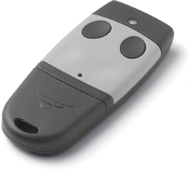 CARDIN TXC449200 Trasmettitore Radio 2 Canali 433 MHz Rolling Code – Radiocomando per Cancelli, Porte Automatiche e Automazioni – Compatibile App Cardin