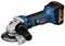 Bosch Professional GWS 18 V-LI + 2 batteries 18 V 5 Ah + L-Boxx 060193 A30L