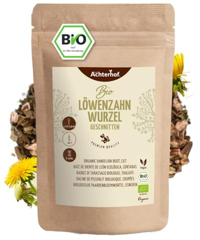 Löwenzahnwurzel BIO getrocknet geschnitten (250g) Löwenzahn-Wurzel-Tee vom-Achterhof - dandelion root cut organic