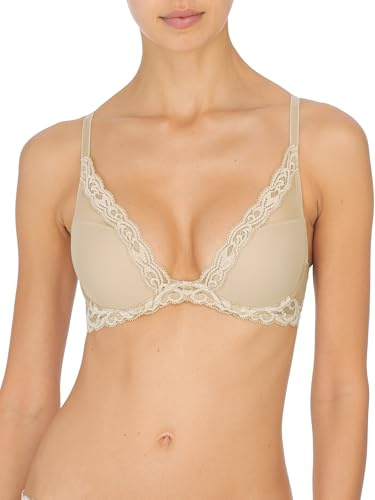 Natori Women Feathers Bra Contour Plunge 730023 Cosmetic 34C