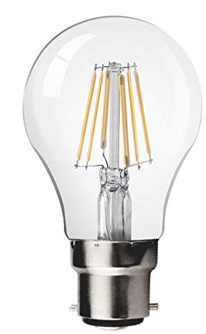 Lyveco BC Clear LED 8 Filament 880 Lumens Gls Dimmable 2700K 8 Watt