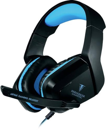 Berserker Gaming casque Arvak - noir et bleu