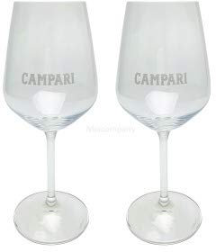 Campari Glas Gläser Set - 2x Weingläser