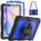 SEYMCY Funda para tablet Samsung Galaxy S6 lite de 10.4 pulgadas 2022/2020, funda a prueba de golpes con protector de pantalla, soporte para bolígrafo para Samsung Galaxy Tab S6 Lite, azul