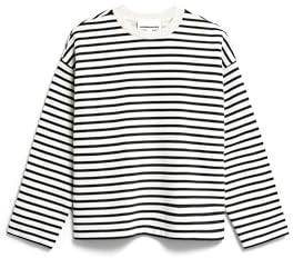 ARMEDANGELS Damen Sweatshirt aus Bio-Baumwolle FRANKAA MAARLEN Stripe Oversized Fit