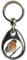 KAZMUGZ ROBIN bird KEYRING. Heavy quality metal gift keyring. Double sided keychain. Robin Red Breast Key Tag, Bag Tag, Key Fob