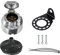BEIJISTAR Kit de Zócalo Remolque 7 Pines Metal con Junta de Goma y Soporte de Montaje de Metal, 12V Conector Hembra Enchufe de Remolque 7 Pines Impermeable, para RV Caravana Camión
