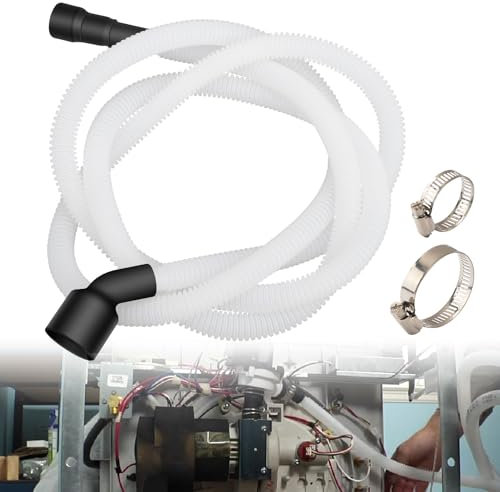 807117001 - Tubo di scarico per lavastoviglie compatibile con lavastoviglie Frigidaire ed Electrolux, sostituisce AP5806794 PS9494138