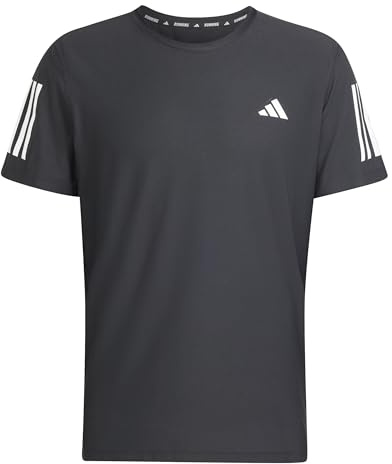adidas Men's Own The Run T-Shirt, Black, 3XL