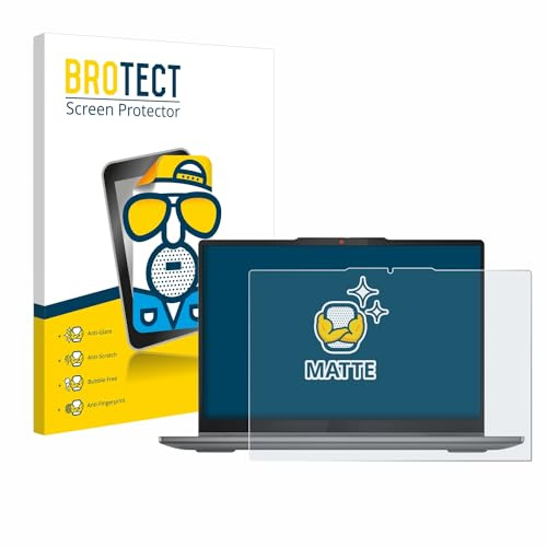 BROTECT Schutzfolie für Lenovo IdeaPad 5 2-in-1 14AHP9 | Entspiegelnder Displayschutz Made in Germany Matte Displayschutz-Folie Anti-Reflex Anti-Fingerprint Einfache Montage